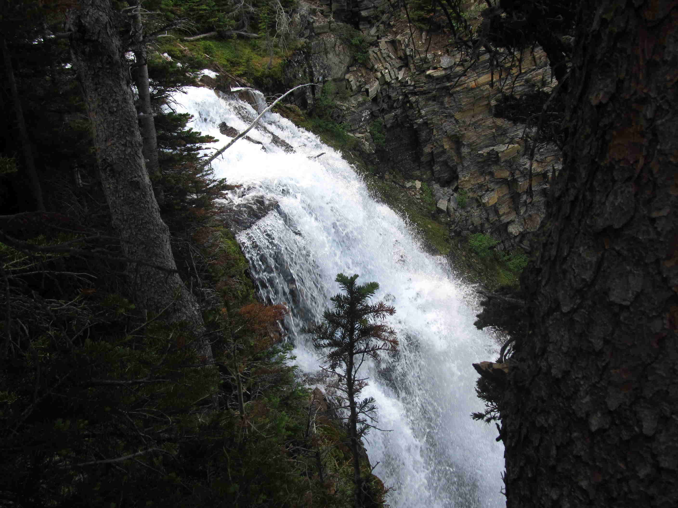 Top of Crypt Falls