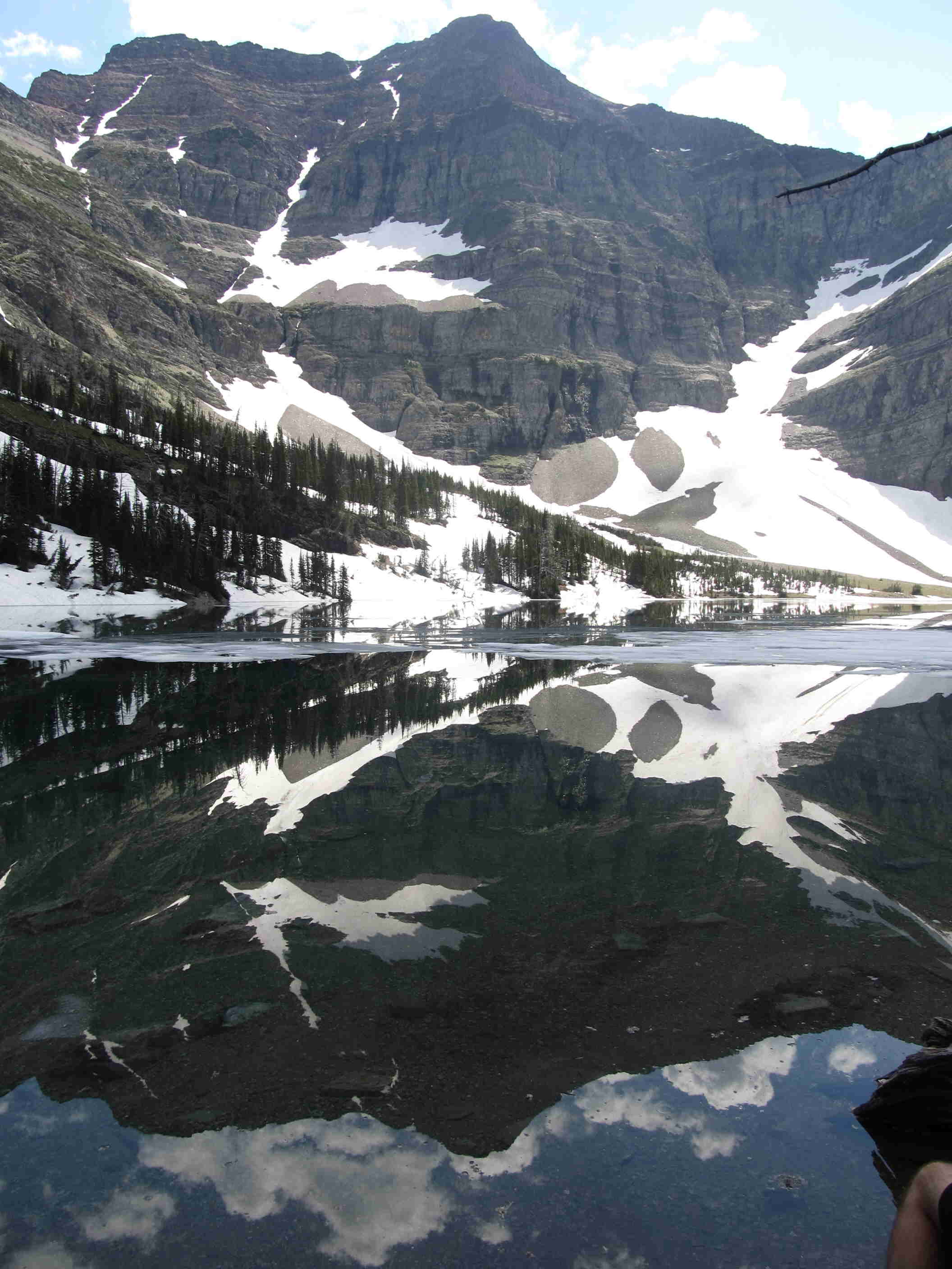Crypt Lake Reflection